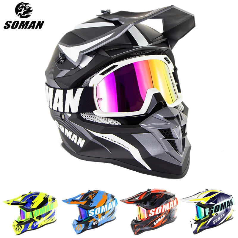 Зоман 633 спуске по бездорожью гоночный шлемы для квадроциклов Мотокросс Capacete ECE