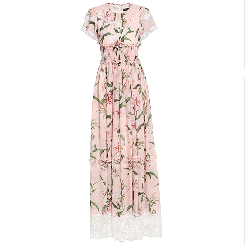 Женское модельное дизайнерское платье элегантное белое Плиссированное длинное