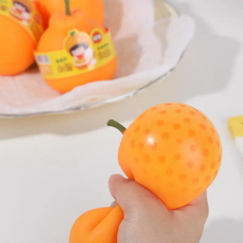 

Simulation Orange Squeeze Toy Squishy Squishes Slow Rising Squeeze Stress Relief Toy Straps Ballchains Toys Kawaii Stationery