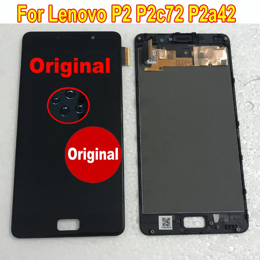 Дисплейный модуль для Lenovo Vibe P2 P2a42 P2c72 | Мобильные телефоны и аксессуары