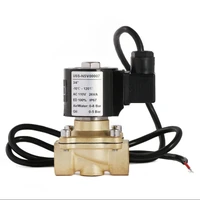 u s solid 34 ip 67 brass electric solenoid valve underwater valve 110v ac normally closed viton air water oil fuel