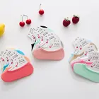 Носки вельветовые короткие, для малышей, летние, дышащие, ярких цветов