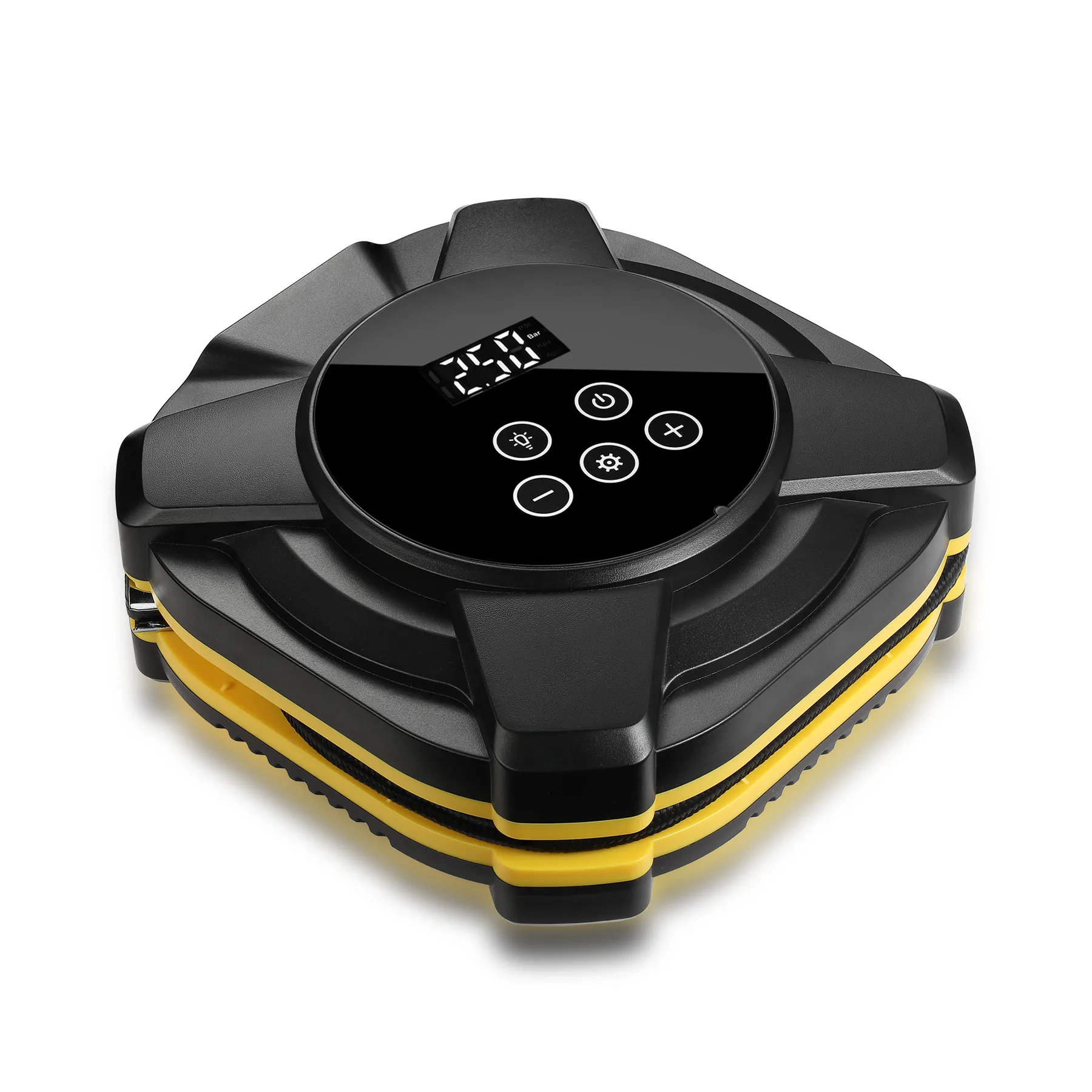 

Air Compressor Tire Inflator, DC 12V Portable Air Compressor for Car Tires, Auto digital Pump with LED Light