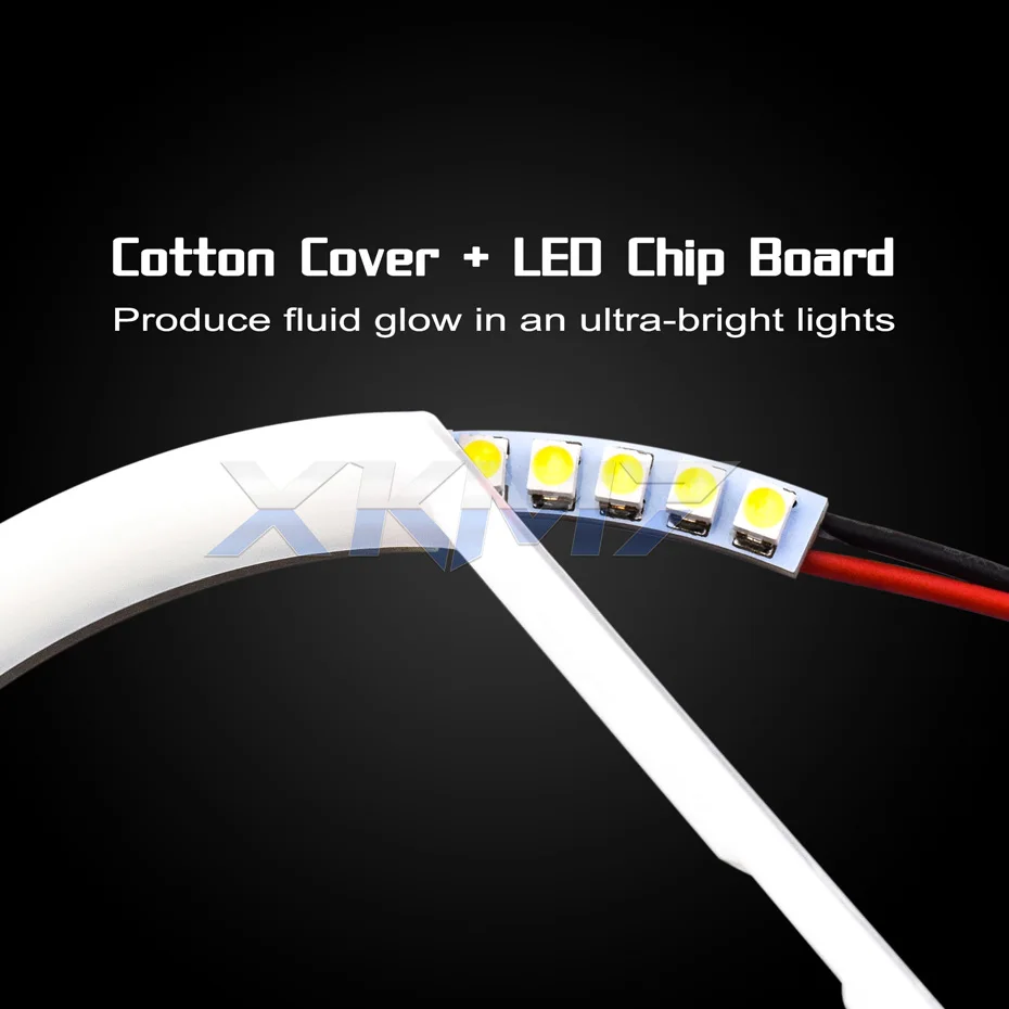 Управление через приложение светодиодный ангельские глазки тюнинг для BMW M3 E46