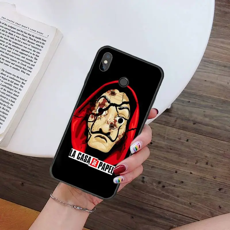 

Money Heist House Paper TV-Show Phone Case For Xiaomi Redmi 7 9t 9se k20 mi8 max3 lite 9 note 8 9s 10 pro Soft Shell Cover
