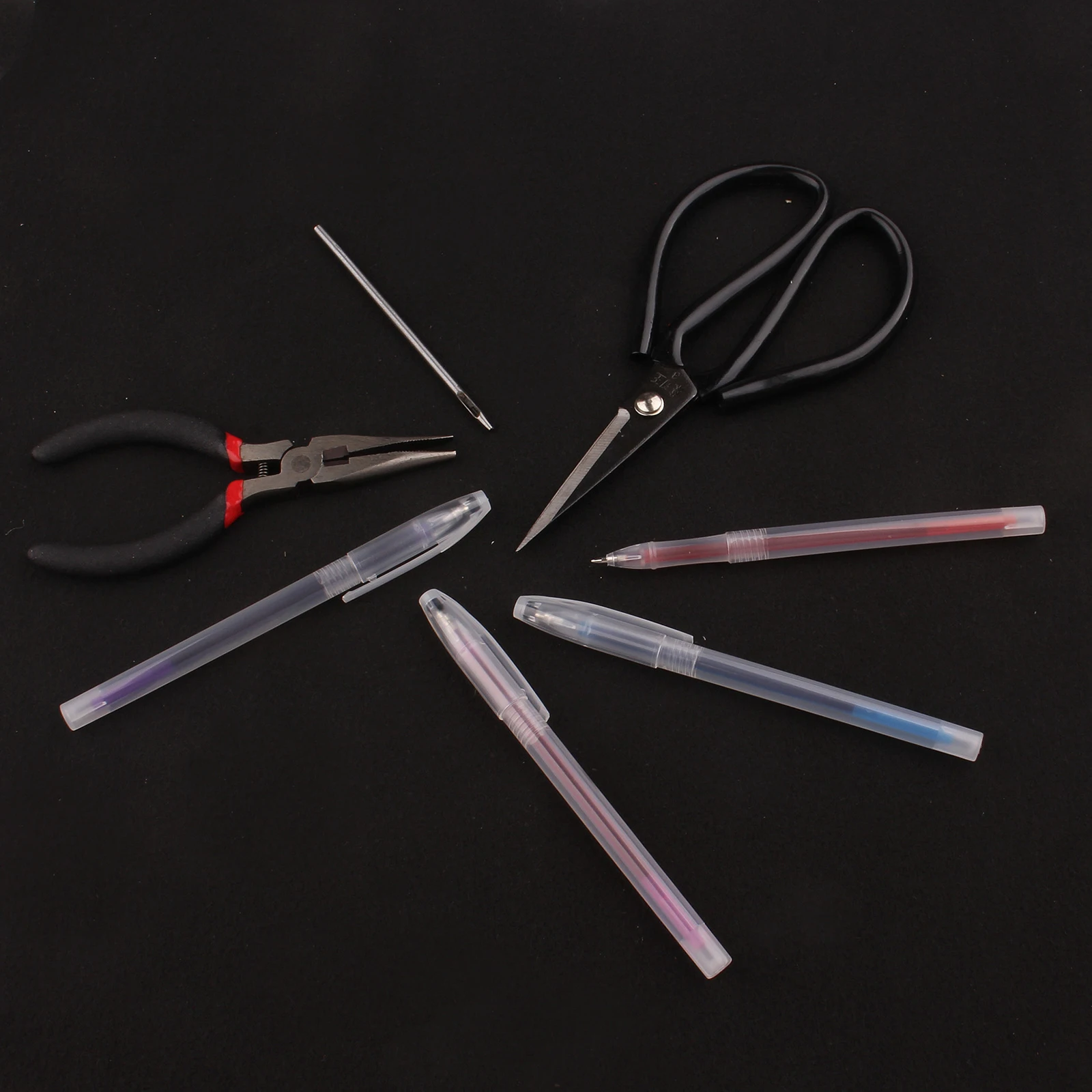 Kits de fabricaci&oacute;n de pendientes de cuero, herramientas de ganchos para pendientes de 30x6,3 "x 8,3"-0