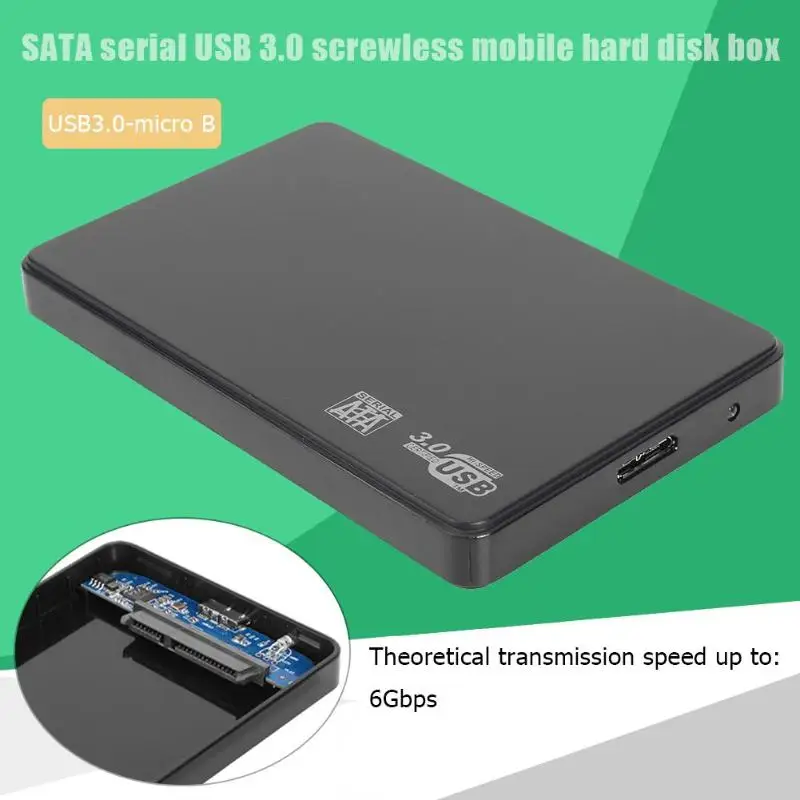 Корпус для внешнего жесткого диска 2 5 дюйма USB 3 0 Micro B на SATA 6 Гбит/с|Корпус диска| |
