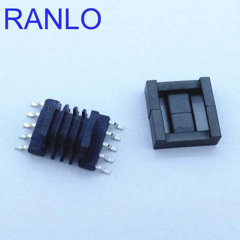EPC13 SMD 5 + 5pin 4 слота трансформатор boblin TDG TP4 мягкий магнитный ферритовый