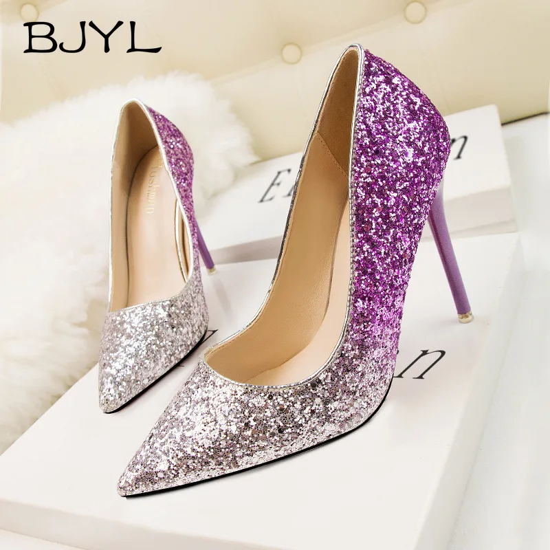 Модная Корейская версия сексуального ночного клуба BJYL с заостренным носком и