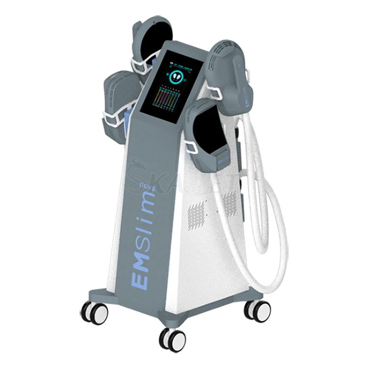 

2021 Lasted Technology RF EMSlim Builds Muscle Burns Body Slimming Machine 2/4 Outputs