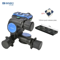 benro gd3wh three dimensional gear head ptz magnesium alloy slr photography tripod panoramic photography head cheapest head