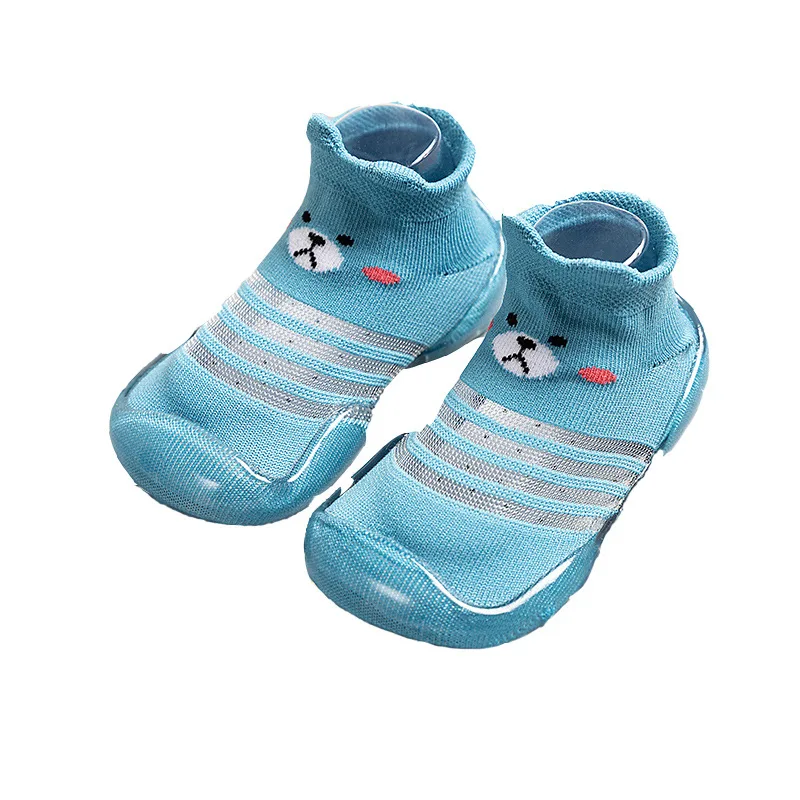 

Children Anti-slip Shoes Unisex Baby Shoes First Shoes Baby Walkers Toddler Baby Rubber Sole Cartoon Indoor Socks Infant Shoes