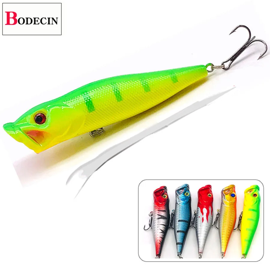Большой Поппер плавающие Картеры рыболовная приманка Topwater Popper Jerkbait