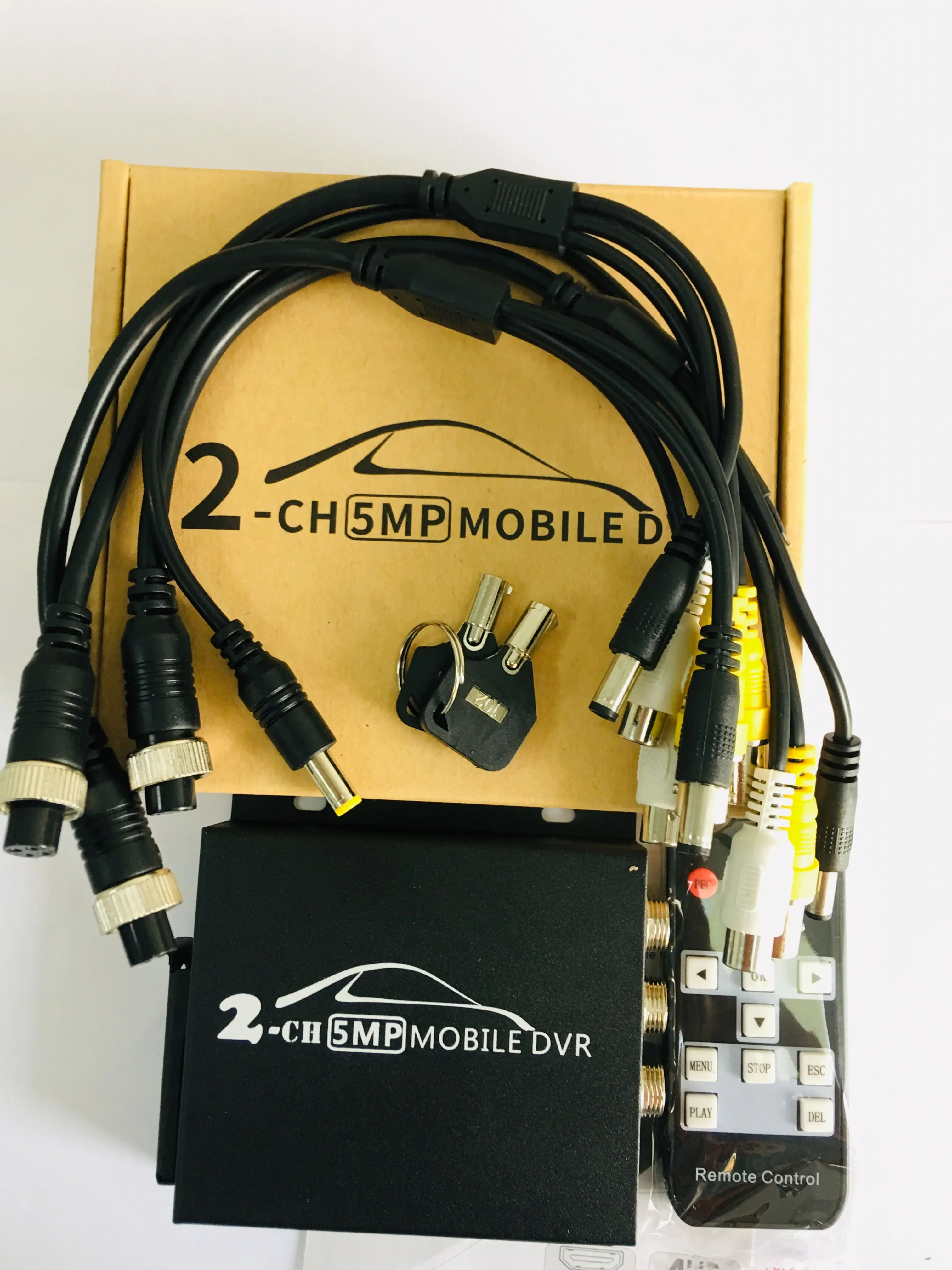 2CH HD Мобильная SD карта DVR двойная хранения Поддержка CVBS/AHD1080P 5.0MP Запись|Система