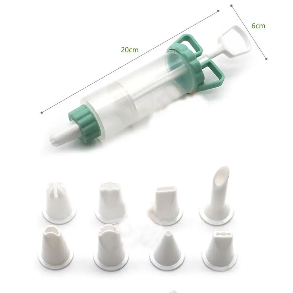 8 шт./компл. прозрачные Кондитерские насадки для печенья насадка крема шприц