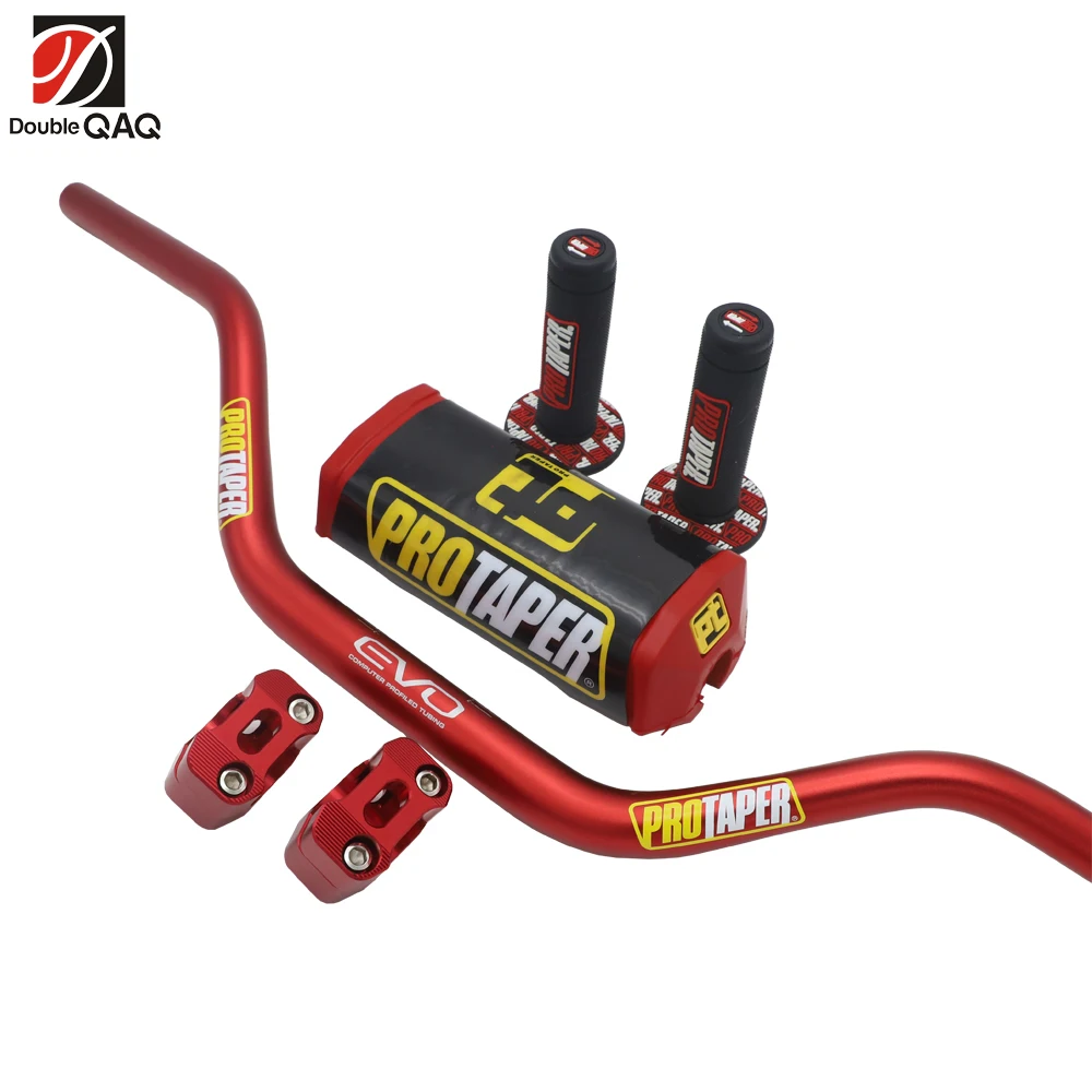 28 мм руль мотоцикла жировые бары + ручки Protaper бар коврик для грязи велосипеда SUZUKI