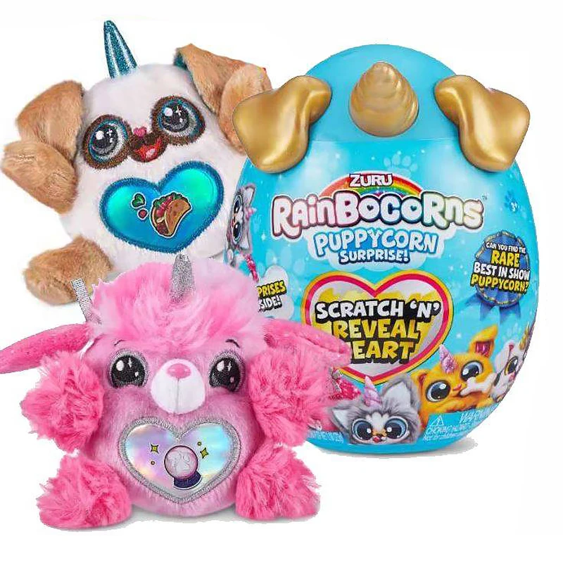 

Zuru Rainbocorns Sparkle Heart Puppycorn Unicorn Dogs Surprise Egg Kawaii Animal Plush Accessories Blind Box Collect Doll Toys