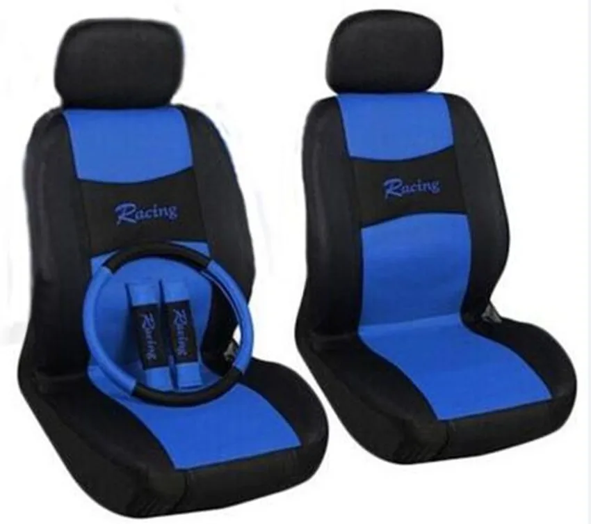 

Universal size Hot Brand Polyester Car Seat Cover Universal Fit Car Styling Car Cases Seat Protector for Hoda toyota vw