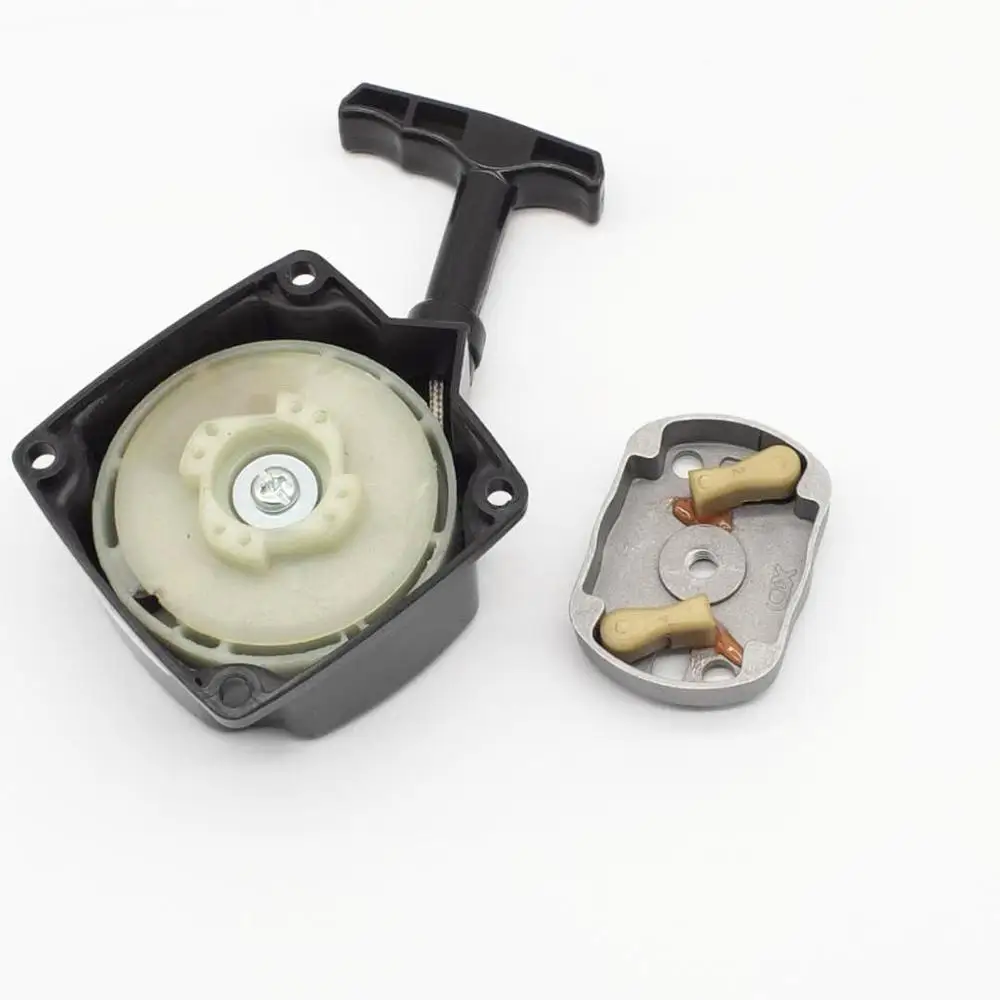 Стартер CG430 CG520 CG330, легкий стартер со шкивом, подходит для кустореза TL43 TL52 1E36F-2 1E40F-5 1E44F-5, замена для Mitsubishi Стартер CG430 CG520 CG330, легкий стартер со шкивом, подходит для кустореза TL43 TL52 1E36F-2 1E40F-5 1E44F-5, замена для Mitsubishi