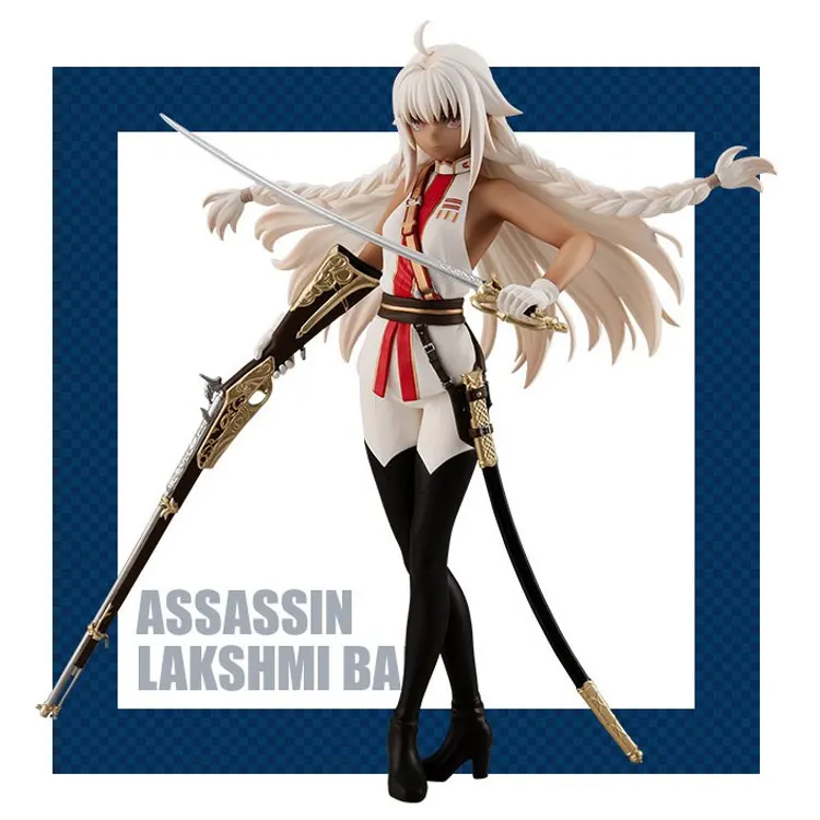 

Original Fate Grand Order FGO Saber Anime Action Figure Model Assassin Lakshmi Bai Toy Action Figure Statue Collectible Figurine