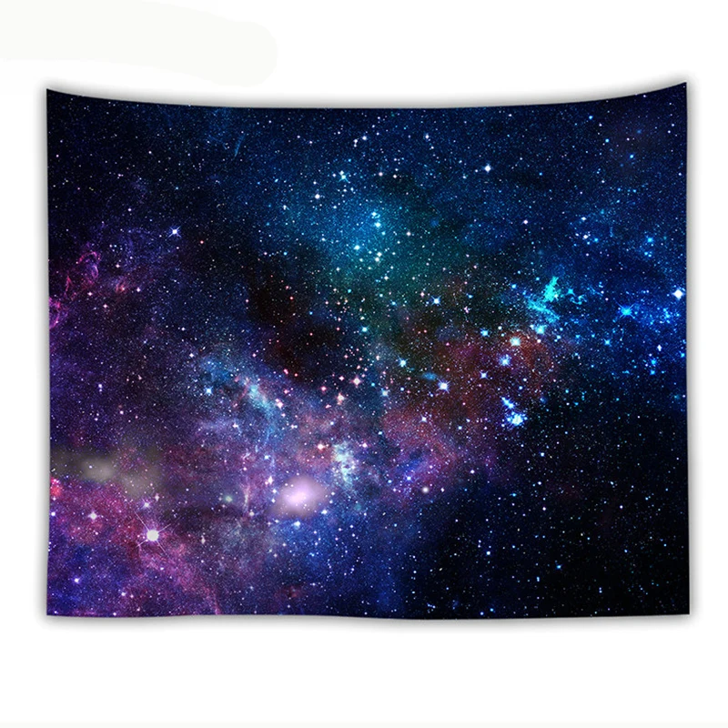 

Galaxy Psychedelic tapestry Wall Hanging Galaxia Decorativa Space Pattern Wall Rug Home Decorative Tapestries
