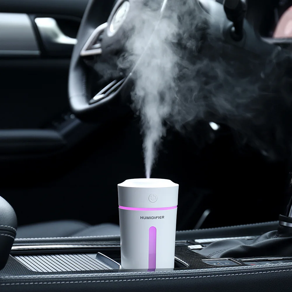 

270ML Cup Air Humidifier USB Aroma Essential Oil Diffuser For Home Office Aromatherapy Humidificador Difusor LED nightLight Lamp