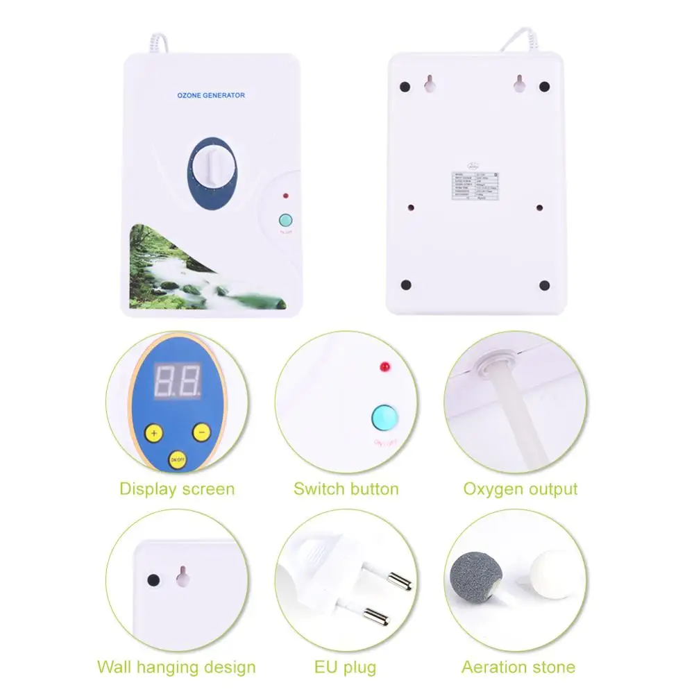 Озонатор цифровой с европейской вилкой 220 В 600 мг|Очистители воздуха| |