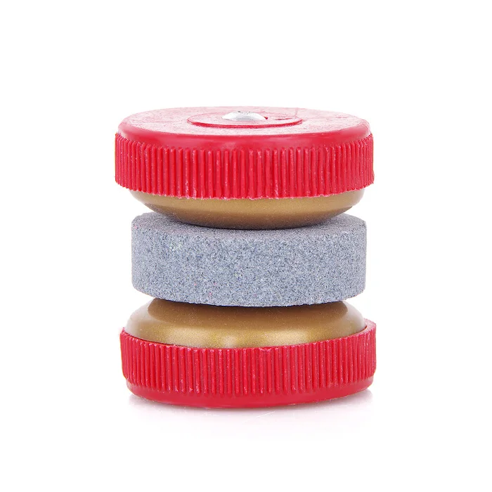 4*4 см мини круглая точилка для ножей топор точильный камень Кухня Аксессуары