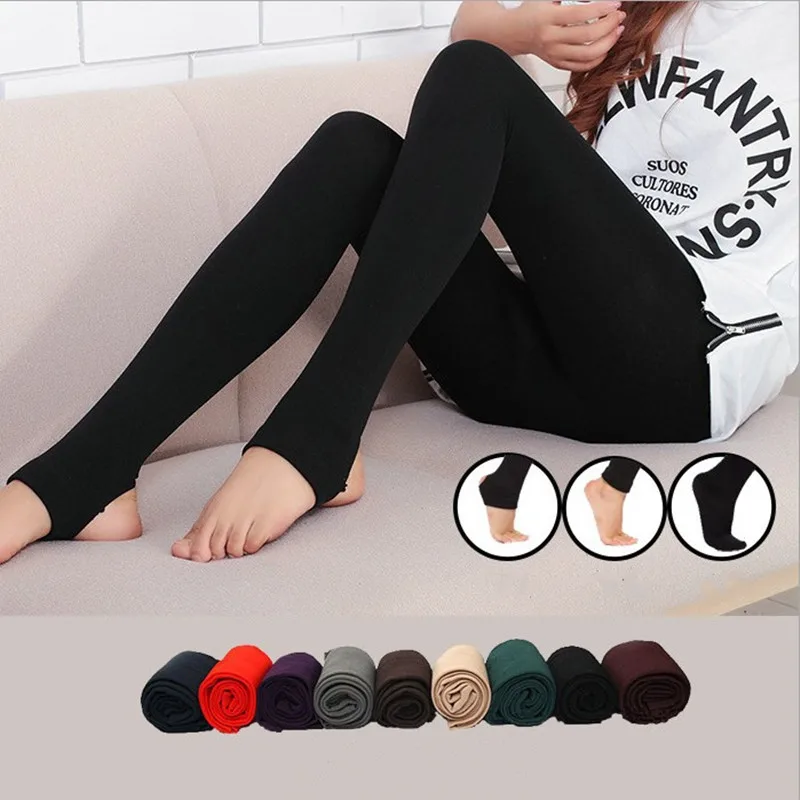 FENNASI Sexy Winter Women Tights Warm Japanese Sweets Color Stockings ...