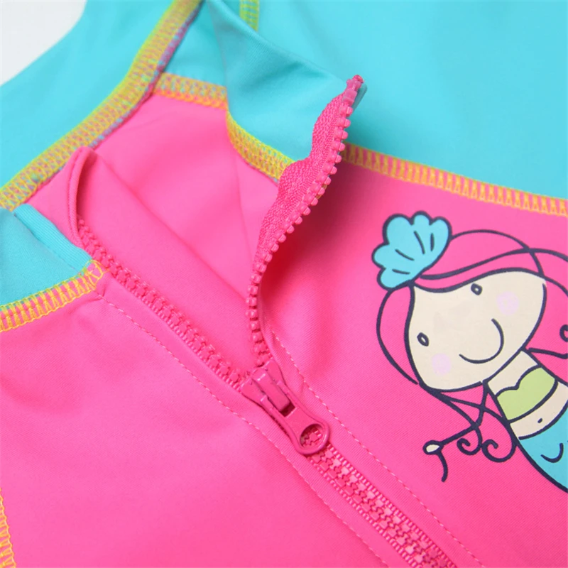 Для девочек с короткими рукавами рашгарды для детей возрастом от 1 года до 12 лет