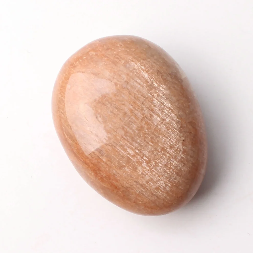 1PC Natural Sunstone Crystal Polished Palm Tumbled Stone Smooth Irregular Shape Healing Gemstone Home Decor | Дом и сад