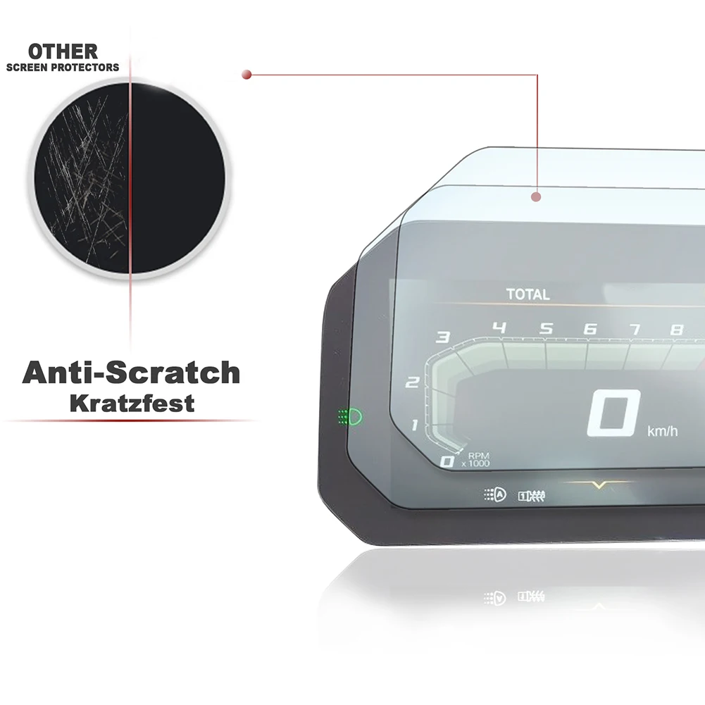 Тонкий прозрачный мотоцикл кластер аксессуары для защиты от царапин защитная