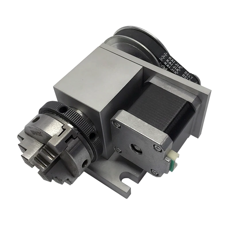 CNC A axis Вращение 4 Челюсти Sanou K02 50 2 "патрон 4th осевой вращающийся & драйвер MT2
