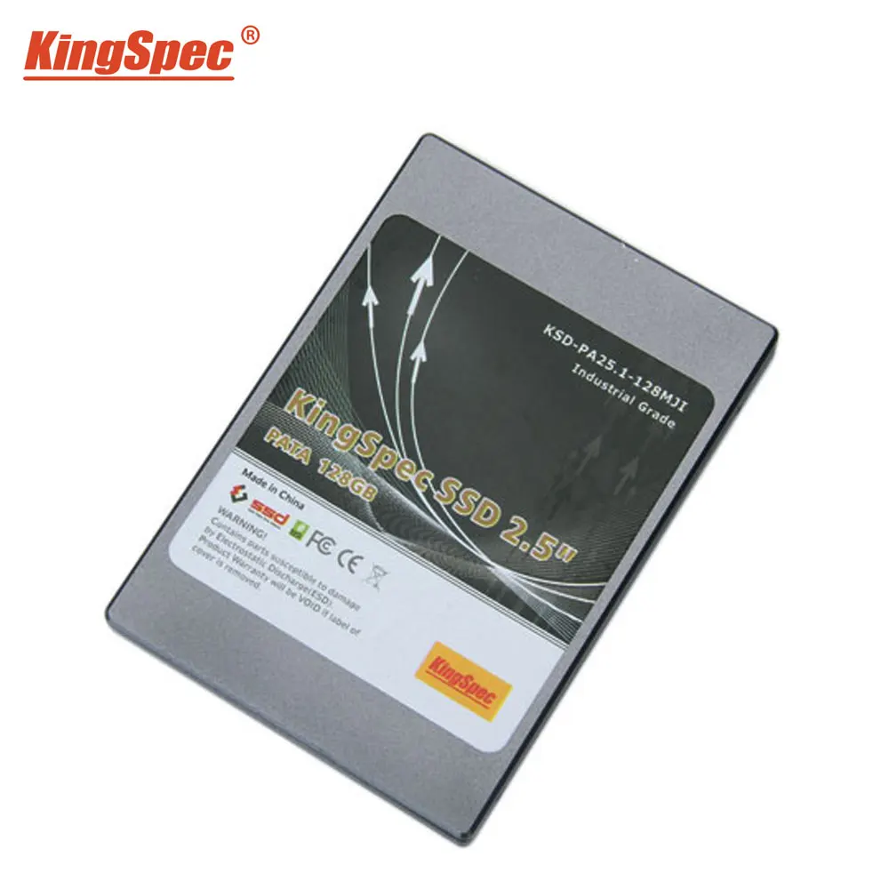 Kingspec 2 5 дюйма PATA 128 Гб MLC SSD kingSpec промышленный класс SSD|Внутренние твердотельные