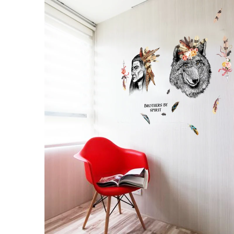 

Diy Sika deer Home Decoration Accessories For Kids Rooms Decoration Removable Decor Wall Decals