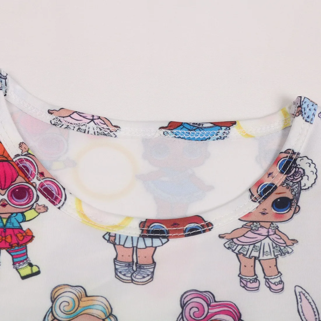 Новое Забавное платье с рисунком сюрприз без рукавов Кукла девочка милая игрушка