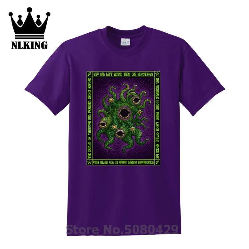Ghatanothoa Icon-Azhmodai футболки хлопковая Футболка с рукавом loveccraft yuggoth necronomicon cthulhu
