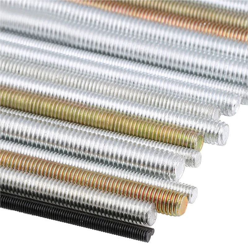 

4.8 grade galvanized full thread screw 8.8 grade high strength screw / threaded rod / full thread screw / harness M4-M30