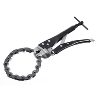 mayitr 1pc car exhaust pipe cutter plier multi wheel chain lock grip tube wrench accessories tool