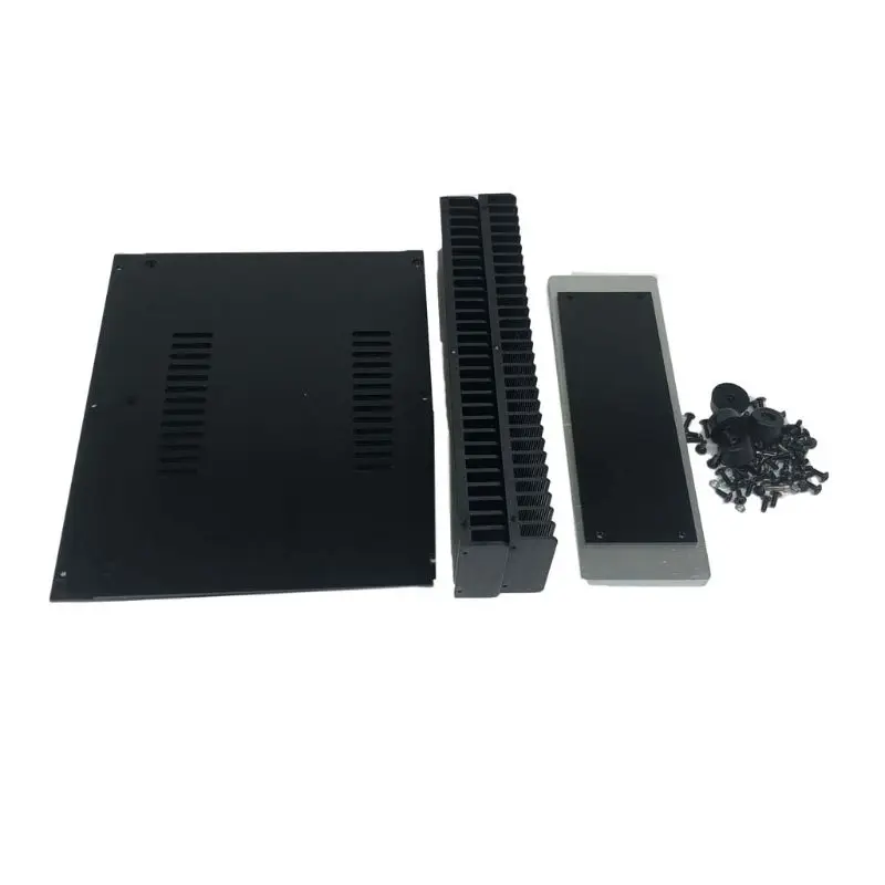 

Mini Amplifier Case DIY Box Enclosure CJ0082-WA92 All Aluminum 243x213x70mm Home Class A Power Chassis Housing