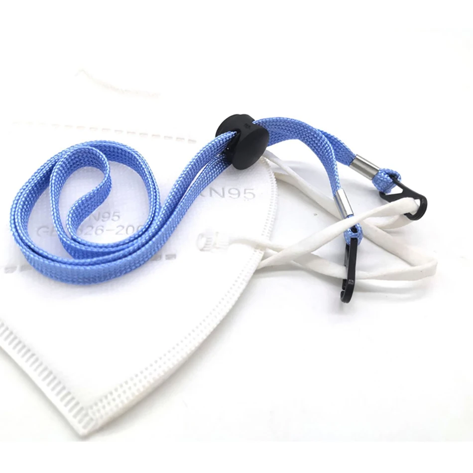 Регулируемая противоутерянная маска для лица аксессуары многоцветные шнурки