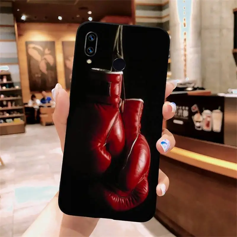 

Strong Boxing Gloves sports Phone Case For Xiaomi Redmi note 7 8 9 t k30 max3 9 s 10 pro lite