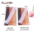 Оптовая продажа, 3-5 шт., силиконовая повязка для волос Plussign, коричневая прозрачная ободок для волос, яркая эластичная повязка на голову