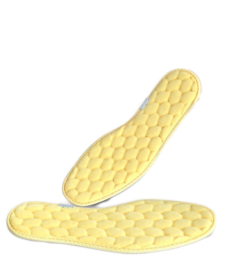 1 Pair Thick Thermal Winter Shoes pad Breathable  Warm heated Insoles for Men Women