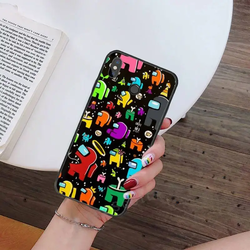 

Among us Phone Case For Xiaomi Redmi 5 7 7A mi 8 lite note 4 5 7 8 pro