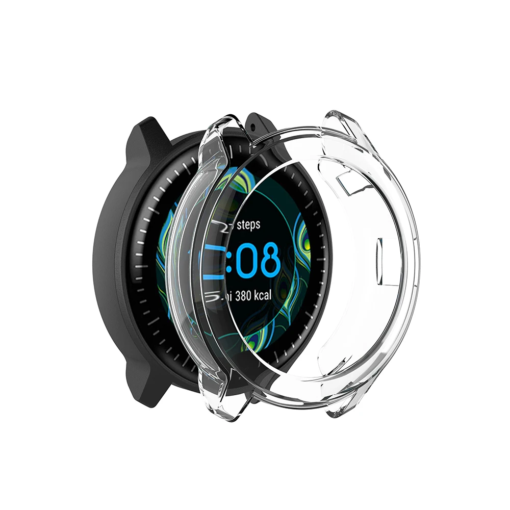 Для Garmin vivoactive 3 музыка ТПУ полный экран протектор чехол корпус крышка устойчивый
