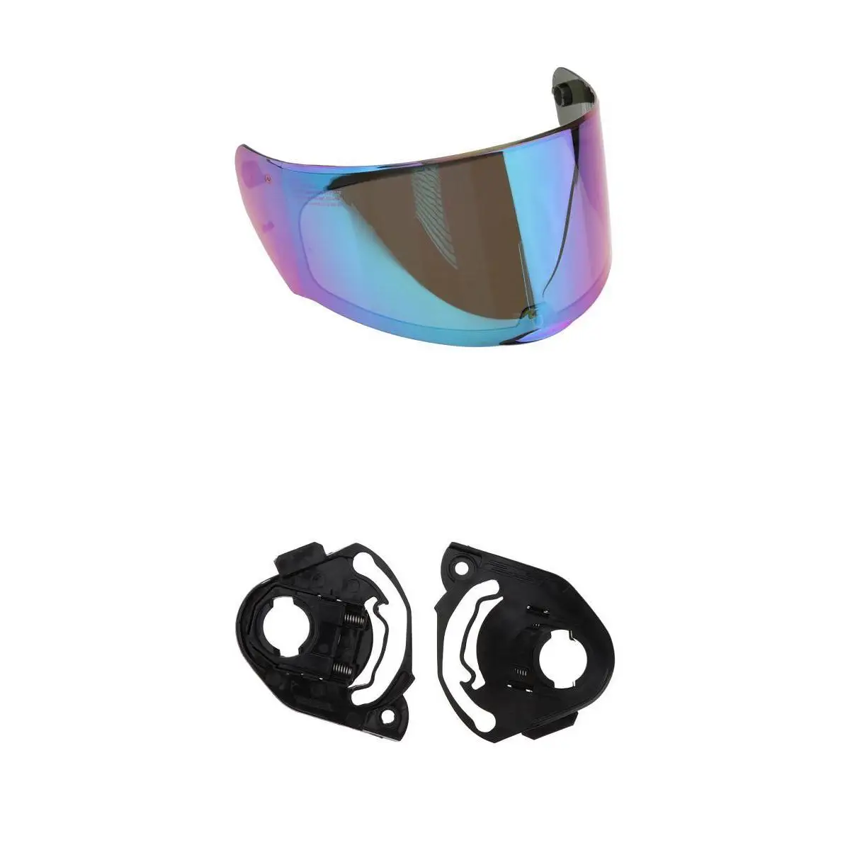 

Motorcycle Helmet Face Shield Lens Visor For Ls2 Ff320 328 353 + Gear Plate