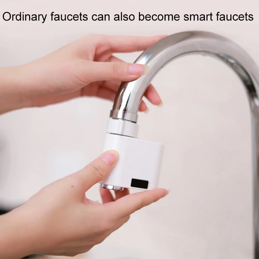 Умный Индуктивный смеситель для мытья рук насадка экономии воды Бесконтактный