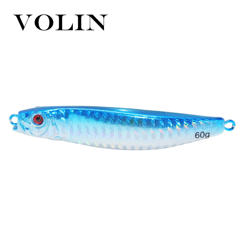 Приманка VOLIN металлическая для морской рыбалки 30/40/50/60 г|Наживки рыбной ловли| |