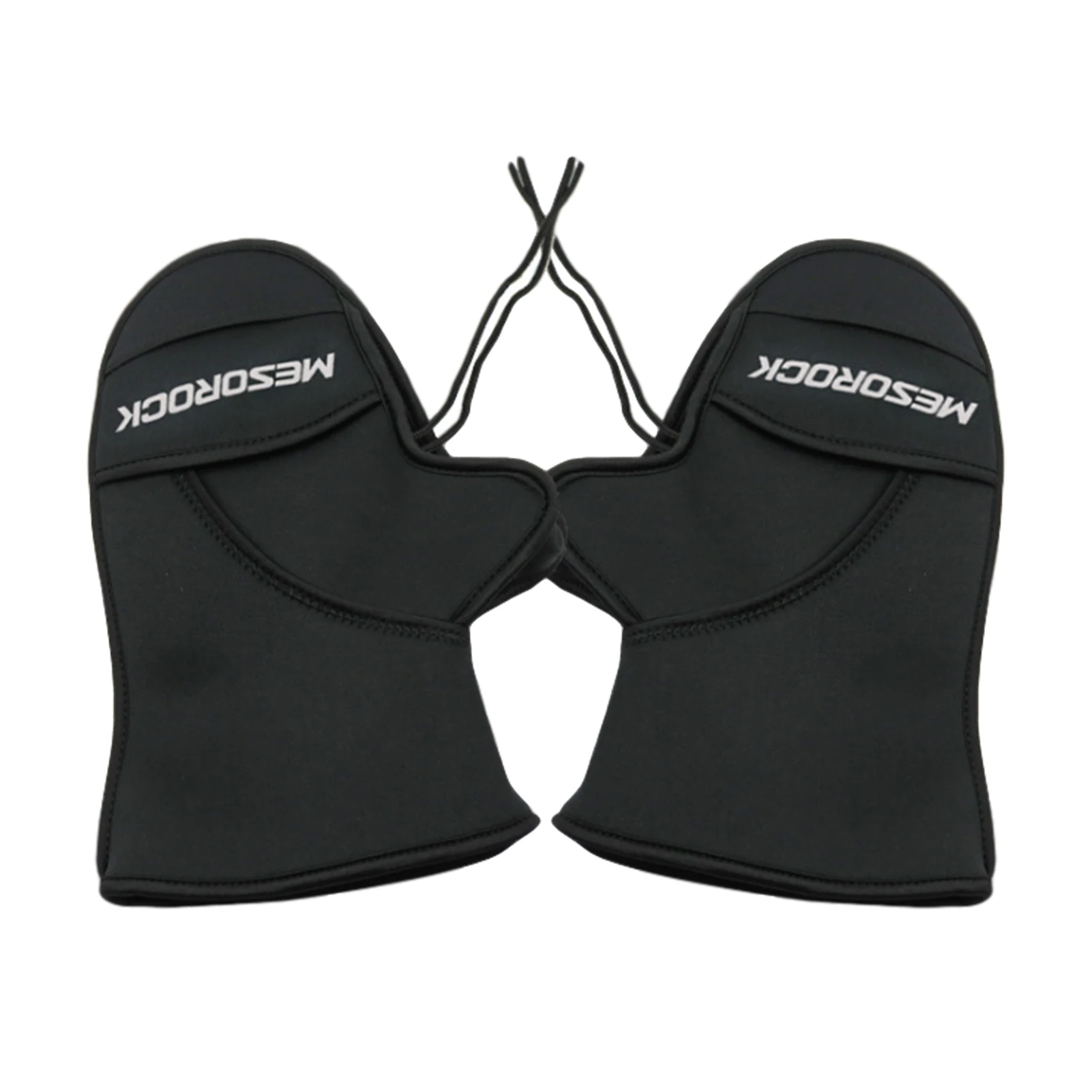 

Motorcycle Handlebar Gloves Windproof Waterproof Warm Neoprene Grip Hand Covers Muffs Warmer Protective Motorbike For Winter New